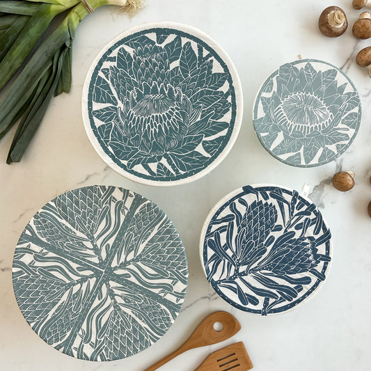Dish Cover Set of 4 | Protea